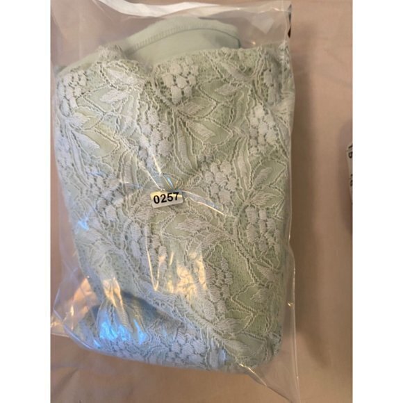 Women's Maurices Light‎ Mint Green Sleeveless Dress with Lace Size 5/6 - Picture 14 of 14